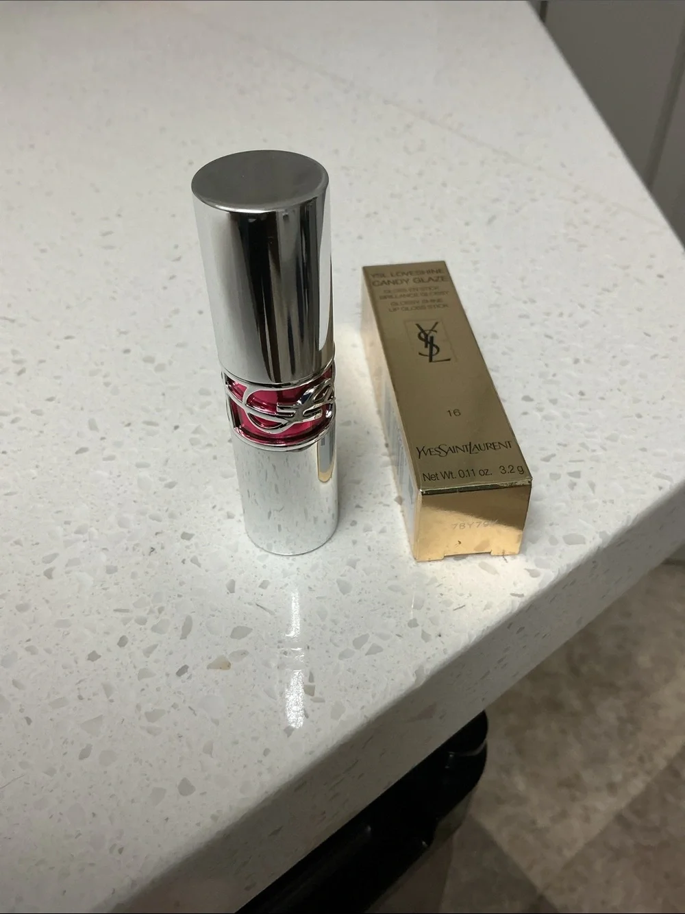 YSL Candy Glaze Lip Gloss Stick-Watermelon High